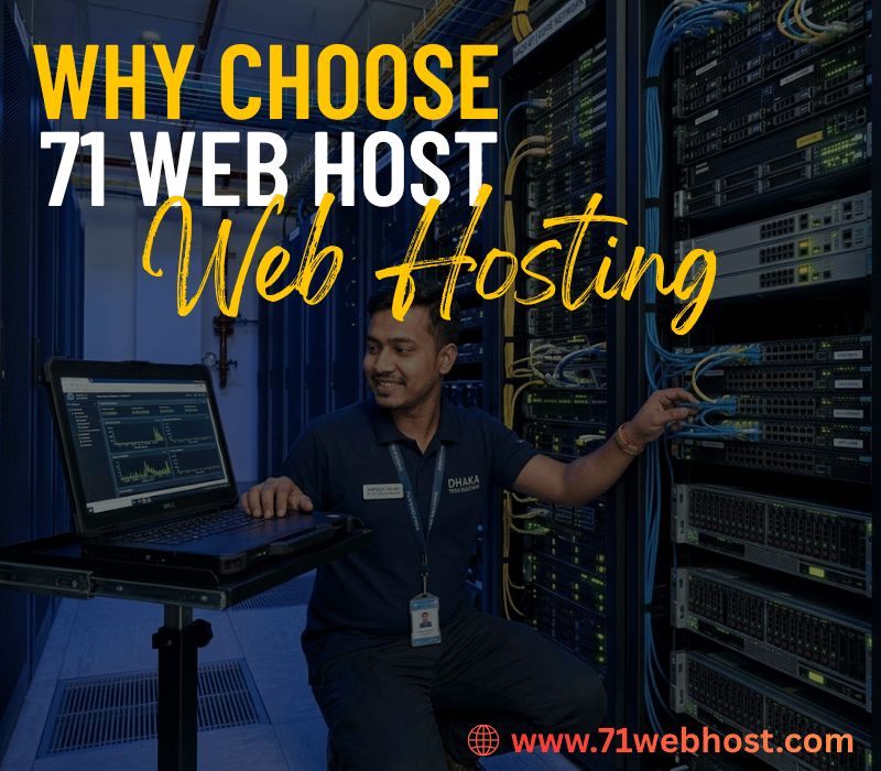 Why Choose Web Hosting From 71 Web Host?